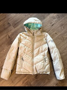 Vintage Fox Down parka all over logo